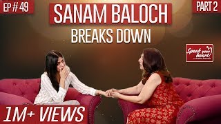 Sanam Balochs Most Emotional Interview  Khaas  Speak Your Heart With Samina Peerzada  Part II [upl. by Joelie]