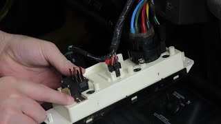 Jeep Wrangler 2001 Fixing Blower Motor that does not work in the cold [upl. by Smoot437]