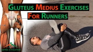 GLUTEUS MEDIUS EXERCISES FOR RUNNERS✔ [upl. by Rorrys]