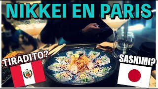 EL MEJOR RESTAURANTE NIKKEI EN PARIS  COMIDA PERUANA 🇵🇪🇯🇵 JAPONESA FUSION [upl. by Nosduh640]