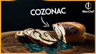 Cozonac traditional cu crema de nuca pentru Sarbatori  Roxana Blenche Blenchef [upl. by Yelra]