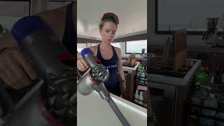 Yacht chef daily life belowdeck privatechef recipe sailing [upl. by Ttenneb]