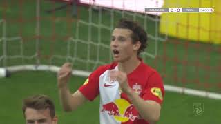 Brenden Aaronson vs WSG Wattens 2 Assists [upl. by Ojytteb]