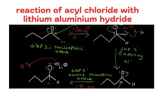 Reaction of Acyl chlorides with Lithium Aluminium Hydride [upl. by Enitram914]