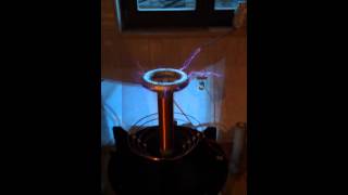 NST Tesla coil run [upl. by Efron895]