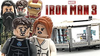 LEGO Iron Man 3 Malibu Mansion Attack review 2013 set 76007 [upl. by Ayanal]