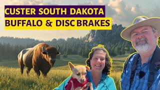 Exploring Custer SD in Our Brinkley Z3100  BBQ Buffalo amp Brew  RV Disc Brakes  RVing Midlife [upl. by Yadnil]