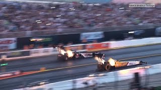 NitrOlympX 2015  Nightshow  Top Fuel [upl. by Oruntha848]