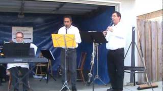 Kromer Concerto for 2 Clarinets  Clarinet Institute of Los Angeles Outdoor Concert [upl. by Borgeson]