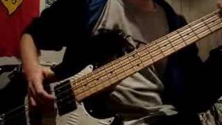 Seinfeld theme on bass [upl. by Llieno]