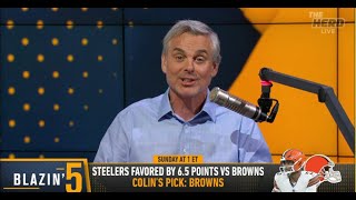 THE HERD  Colin Cowherd CONCERNED Pittsburgh Steelers Will STRUGGLE Vs Winston  NFL [upl. by Nylarad]