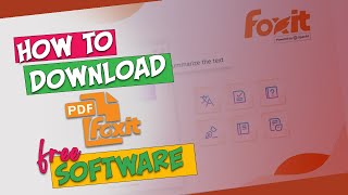 Foxit PDF Reader Best Free Software for Windows and Android  how to download  How2Fix [upl. by Eednyl]