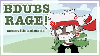 BDUBS RAGE  Secret life mini animatic [upl. by Marih]