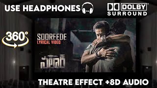 Sooreede Telugu Theatre Experience Dolby Surround sound Salaar Prabhas  Prithviraj [upl. by Lyrehs]