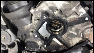 HOW TO CHANGE VACUUM PUMP GASKET ON MERCEDES [upl. by Otnas787]