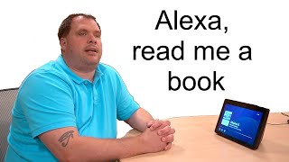 Amazon Echo Show  How to Read Books with Kindle and Audible [upl. by Johnnie]