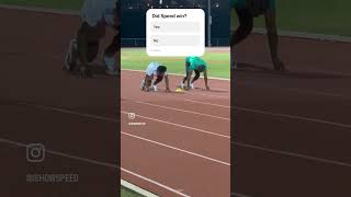 Speed Challenges Olympic Champion Noah Lyles Can the YouTuber Outrun the World’s Fastest Man [upl. by Merrell]