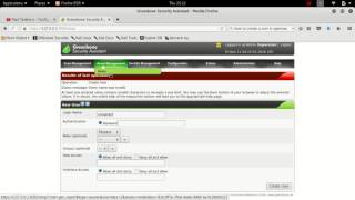 How to addcreate a user in OpenVas in Kali Linux [upl. by Bethany14]