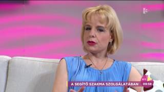 Bagdy Emőke terhes volt amikor második gyermeke fogant  tv2hufem3cafe [upl. by Eirac]