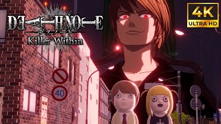 Death Note Killer Within  Kira Gameplay Killing EVERYONE  Full Online Match [upl. by Vina]