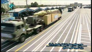 Iran Military day parade 2011 [upl. by Ruenhs]