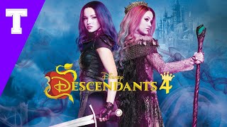 DESCENDENTES 4  DISNEY REVELA QUE NOVO FILME PODE ACONTECER [upl. by Irpac]