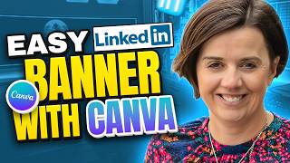 Your LinkedIn Background Image with Canva a step by step guide [upl. by Dud]