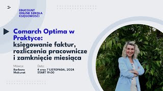 1 webinar quotComarch Optima w Praktycequotquot [upl. by Shaina]