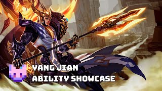 Honor of Kings Yang Jian Ability Showcase [upl. by Slavin254]