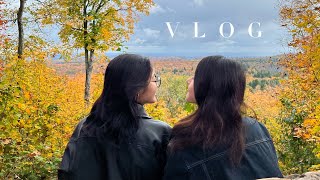 VLOG 秋天的尾巴 GOING ON A TRIP TO WATCH MAPLE LEAVES [upl. by Eirahcaz]