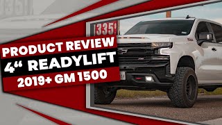 ReadyLIFT 4quot Lift Kit Product Review  2019 Chevrolet SilveradoGMC Sierra 1500 [upl. by Duffie]