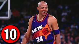 Charles Barkley Top 10 Plays of Career [upl. by Aticnemrac]