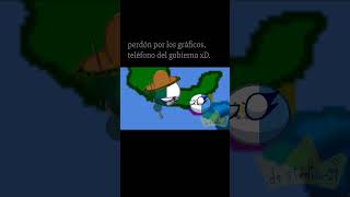 México vs centroamérica CAP 1 countyballs humor meme shorts serie [upl. by Alvar]