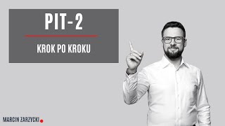 PIT2 NOWY FORMULARZ KROK PO KROKU [upl. by Ingraham]