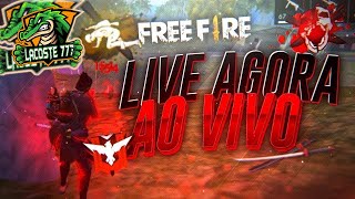 🔴 JOGANDO COM 🔴 ESCRITO 🔴 AO VIVO 🔴 FREE FIRE 🔴 [upl. by Voorhis]