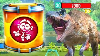 LEVEL 30 LORD LYTHRONAX BOSS EPIC STRIKE JURASSIC WORLD ALIVE [upl. by Aisela]