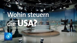 Der Kampf um das Weiße Haus – Wohin steuern die USA  Presseclub [upl. by Rriocard]