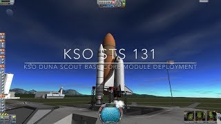 Kerbal Space Program KSO Shuttle Missions STS 131 [upl. by Hevak74]