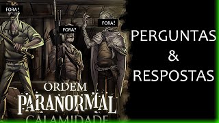 O QUE ESTÁ ACONTECENDO COM O ORDEM PARANORMAL [upl. by Fink294]