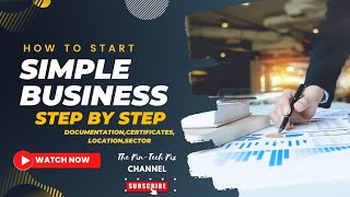 Business की शुरुआत कैसे करें Basic requirements registration of a Business Step by Step guide [upl. by Lerud]