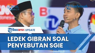 Cak Imin Akui Sempat Tak Paham soal Pertanyaan Ajaib Gibran Balik Ledek Penyebutan SGIE [upl. by Nerol]