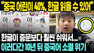 이러다 중국어 곧 소멸된다  중국에서 난리난 한국어 열풍  한국 드라마와 K팝이 끼친 영향 [upl. by Kira]