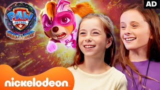 PAW Patrol The Mighty Movie Cast Help TheMcFiveCircus Stop Meteors  Nickelodeon [upl. by Ker]