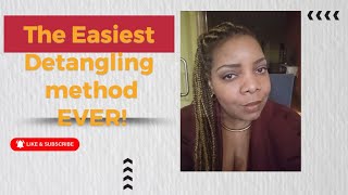 THE Easiest Detangling Method Ever [upl. by Amled464]