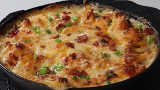 Ultimate Creamy Potato Au Gratin Recipe  Easy Cheesy Side Dish [upl. by Euqinot]