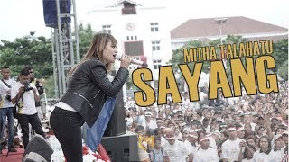 Mitha Talahatu  Sayang Live di Millennial Road Safety Festival Ambon [upl. by Ahsined262]