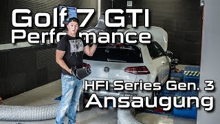 Golf 7 GTI Performance  Wieviel Leistung bringt das HFI Gen 3 Intake   SimonMotorSport  338 [upl. by Cher]