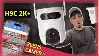 EZVIZ H9C DUAL LENS CAMERA 360 ROTATION  WIFI OUTDOOR CAMERA [upl. by Lothario]