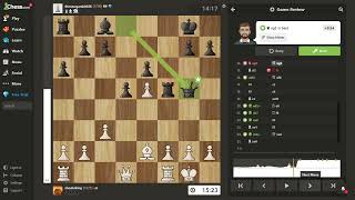 1950 White Queen Pawn Attack Shadi Ettantawi [upl. by Ryun]