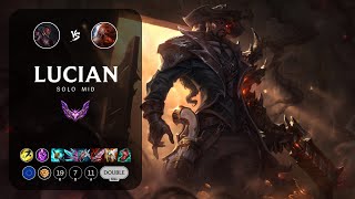 Lucian Mid vs Gragas  EUW Master Patch 141 [upl. by Alesig]